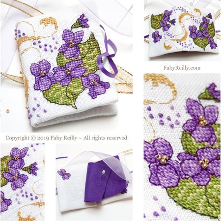 Violet Needlebook - Click Image to Close